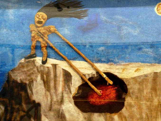 David Lynch (2008–2009), Holding on to the Relative, Schwäbisch Hall, Kunsthalle Würth, Ausstellung "Lust auf mehr" vom 30.09.2019 - 20.09.2020, Obergeschoss, 2008, Bild 2/4