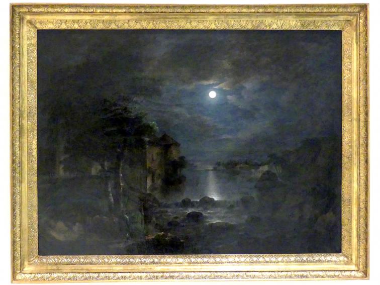 Karel Postl (1810), Nachts, aus der Serie "Vier Tageszeiten", Prag, Nationalgalerie im Messepalast, Das lange Jahrhundert, Saal 20, um 1810