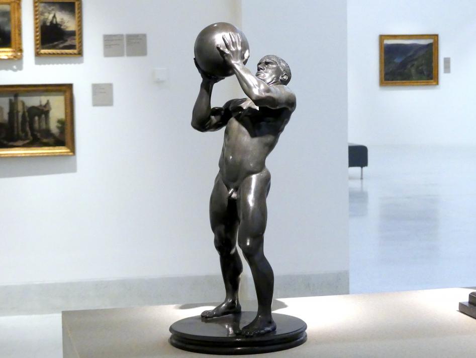 Franz von Stuck (1890–1923), Athlet, Prag, Nationalgalerie im Messepalast, Das lange Jahrhundert, Saal 23, um 1900, Bild 2/4