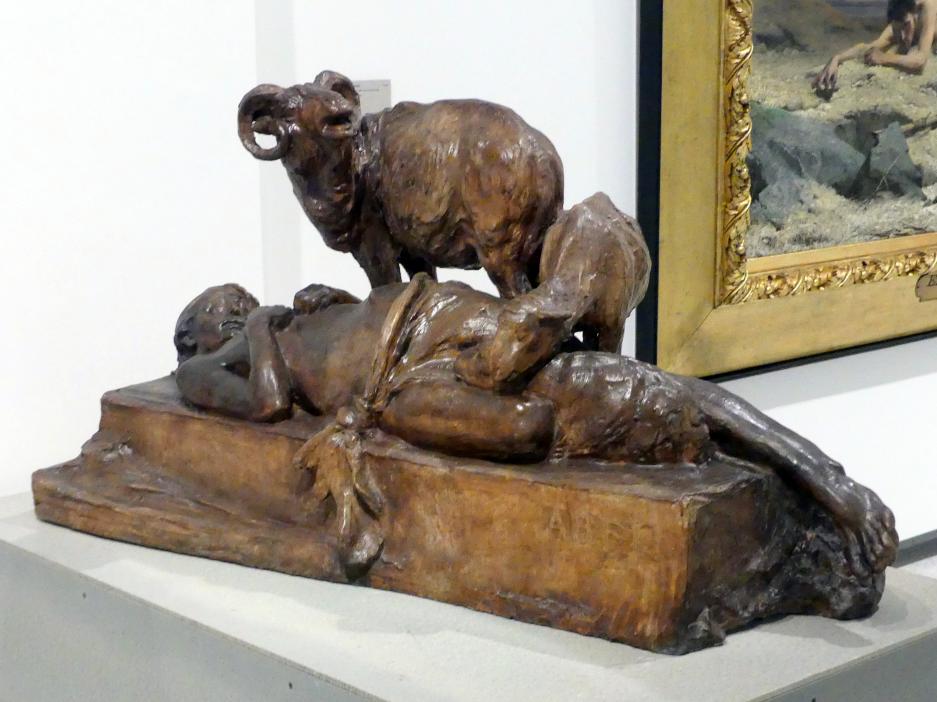 Quido Kocían (1897–1903), Der tote Abel, Prag, Nationalgalerie im Messepalast, Das lange Jahrhundert, Saal 26, 1901, Bild 2/5