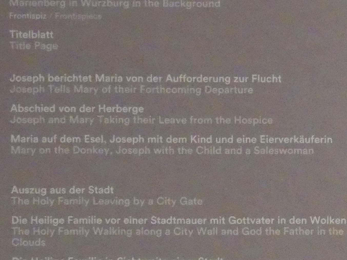 Giovanni Domenico Tiepolo (1743–1785), Abschied von der Herberge, Stuttgart, Staatsgalerie, Ausstellung "Tiepolo"  vom 11.10.2019 - 02.02.2020, Saal 10: Späte Werke, 1753, Bild 3/3