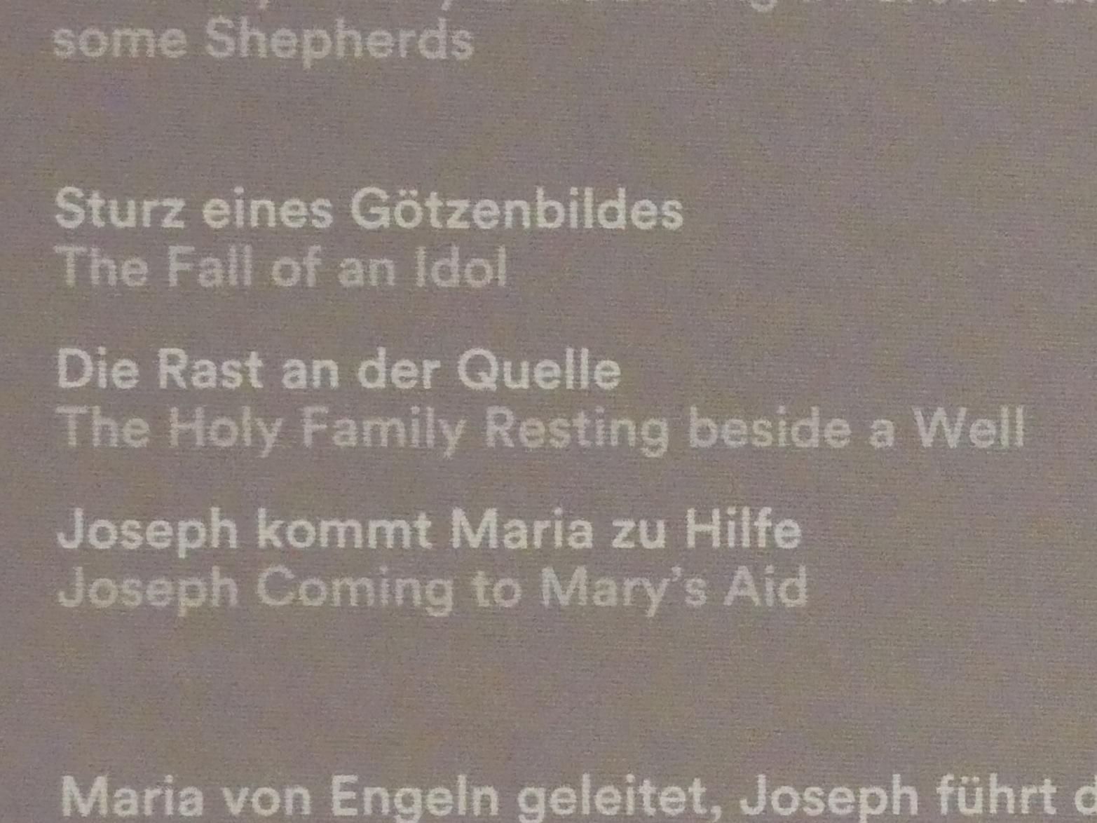Giovanni Domenico Tiepolo (1743–1785), Sturz eines Götzenbildes, Stuttgart, Staatsgalerie, Ausstellung "Tiepolo"  vom 11.10.2019 - 02.02.2020, Saal 10: Späte Werke, 1753, Bild 3/3