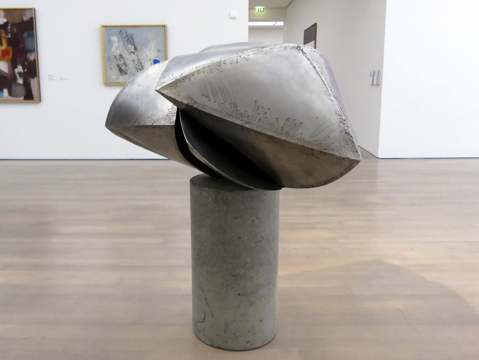 Erich Hauser (1963–1979), Stahl I/66, Stuttgart, Kunstmuseum, Saal 7, 1966, Bild 4/6