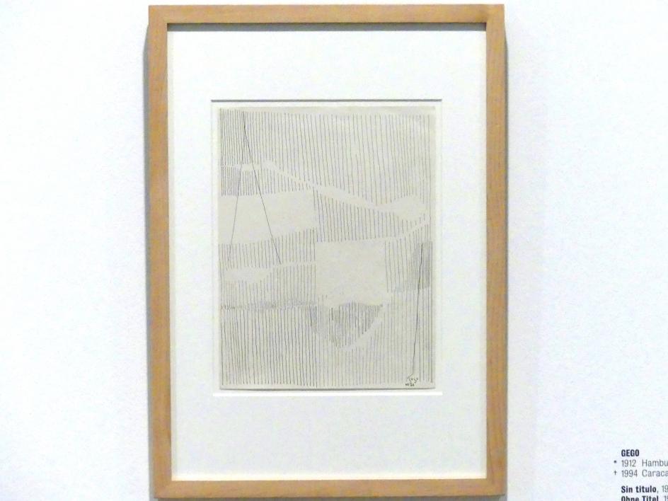 Gego (Gertrud Louise Goldschmidt) (1958–1990), Ohne Titel (Tamarind 1849), Stuttgart, Kunstmuseum, Saal 8, 1962, Bild 2/3