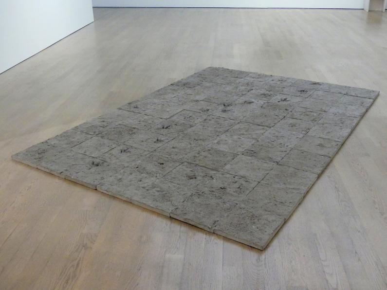 Björn Braun (2012), Ohne Titel (Pfauenspuren), Stuttgart, Kunstmuseum, Saal 19, 2012, Bild 2/5