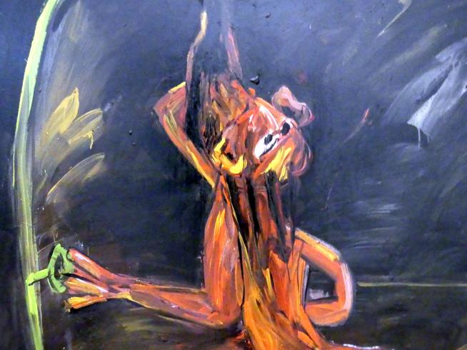 Walter Dahn (1982–1990), Dusche, Stuttgart, Kunstmuseum, Saal 20, 1982, Bild 2/3