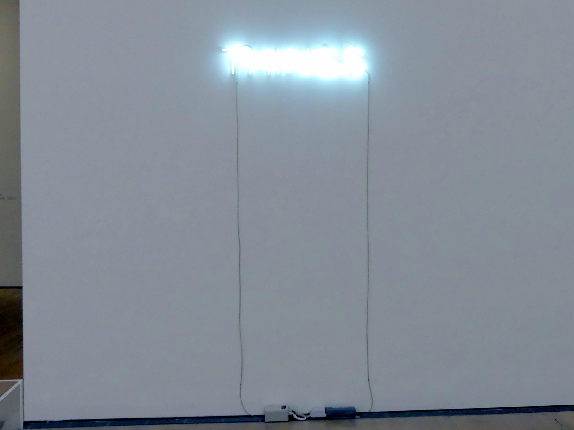 Martin Creed (2000–2004), Work No. 338, Stuttgart, Kunstmuseum, Saal 22, 2004, Bild 3/4