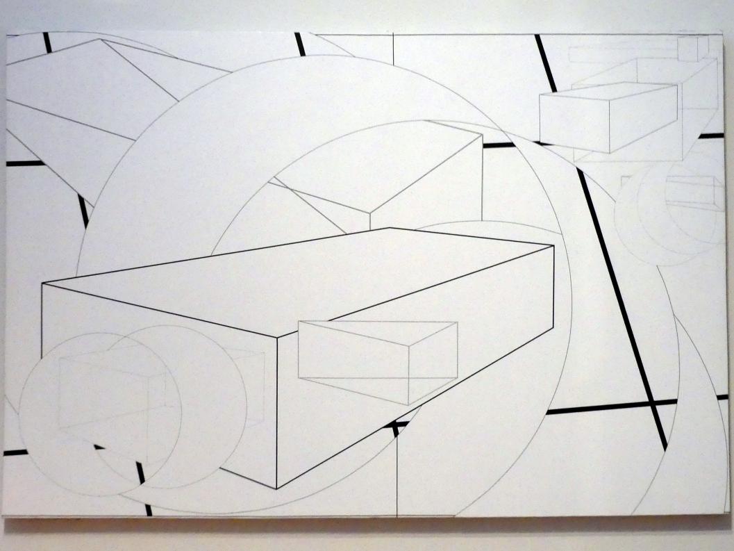 Al Held (1964–1975), Mercury Zone III - Quecksilberzone III, New York, Metropolitan Museum of Art (Met), Saal 915, 1975