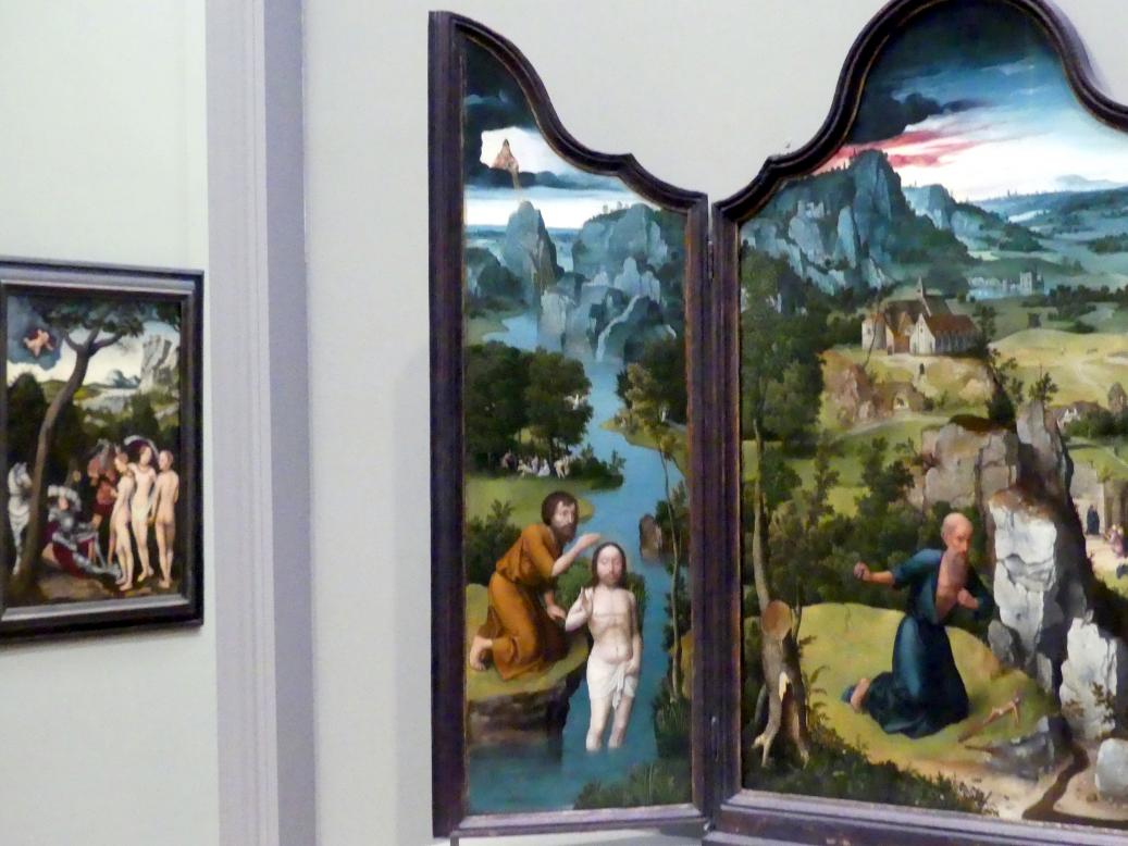 Joachim Patinir (Patenier) (1513–1521), Der Heilige Hieronymus als Büßer, New York, Metropolitan Museum of Art (Met), Saal 642, um 1512–1515, Bild 2/4