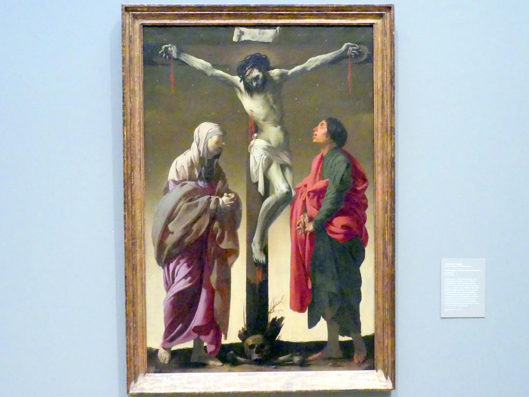 Hendrick ter Brugghen (1616–1629), Kreuzigung Christi mit Maria und Johannes, New York, Metropolitan Museum of Art (Met), Saal 643, um 1624–1625