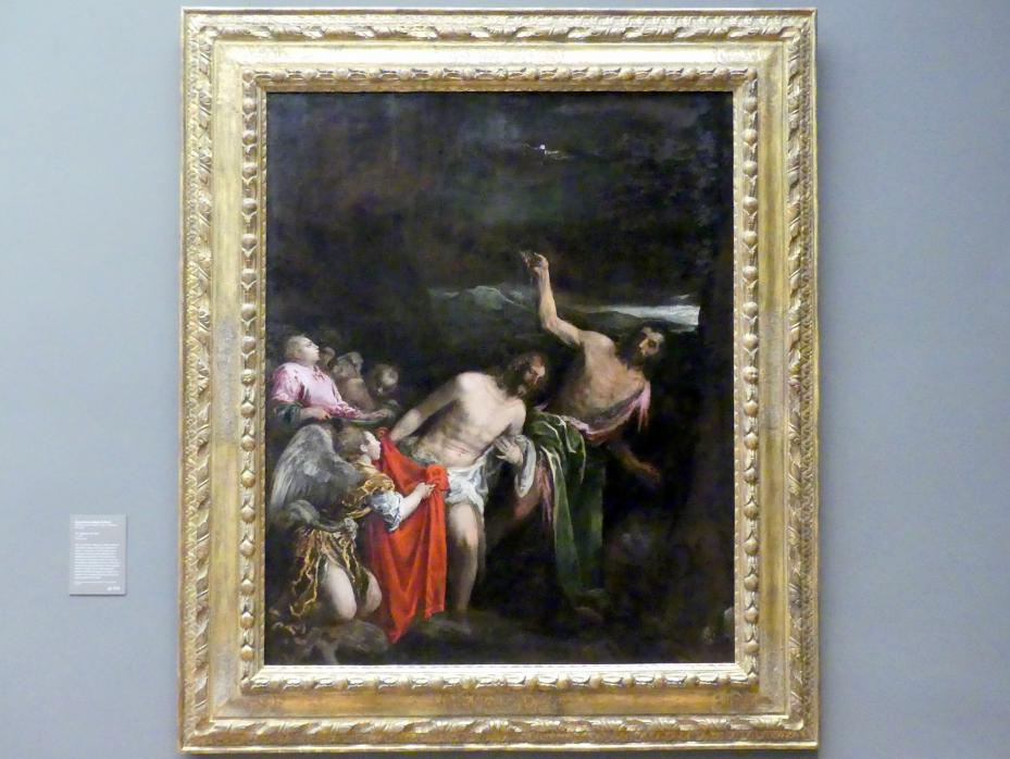 Jacopo Bassano (da Ponte) (1539–1590), Taufe Christi, New York, Metropolitan Museum of Art (Met), Saal 638, um 1590