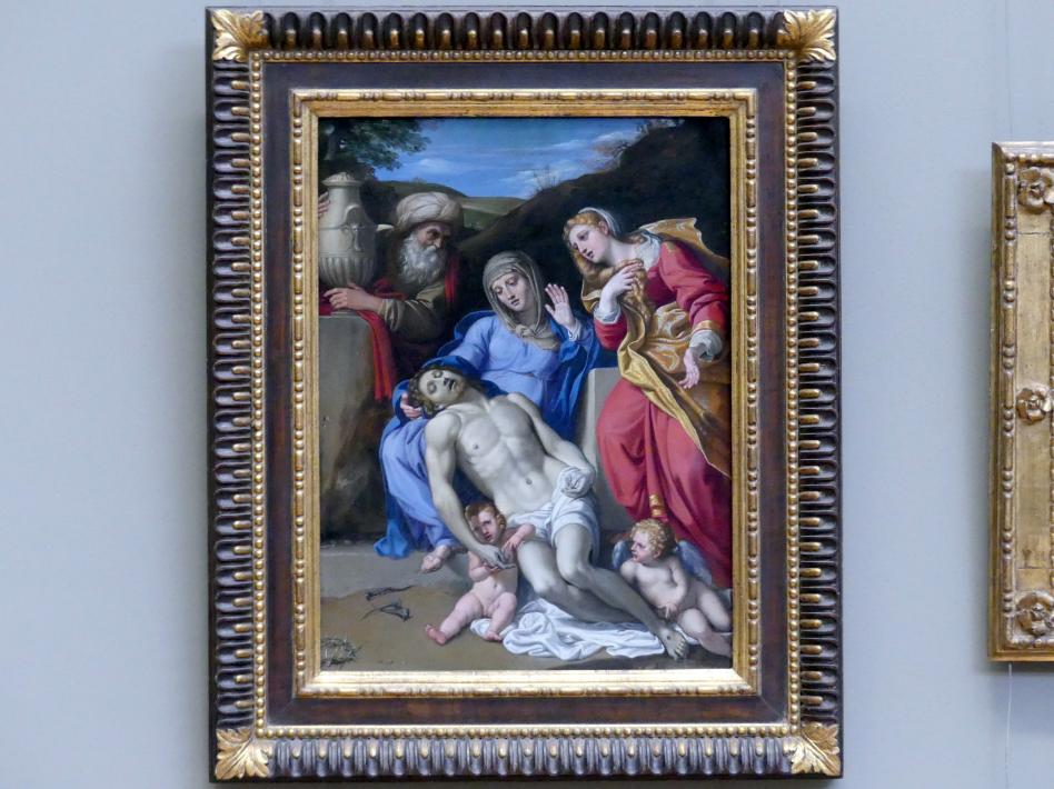 Domenichino (Domenico Zampieri) (1602–1627), Beweinung Christi, New York, Metropolitan Museum of Art (Met), Saal 637, 1603