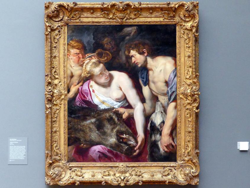 Peter Paul Rubens (1598–1639), Meleager und Atalante, New York, Metropolitan Museum of Art (Met), Saal 628, um 1616