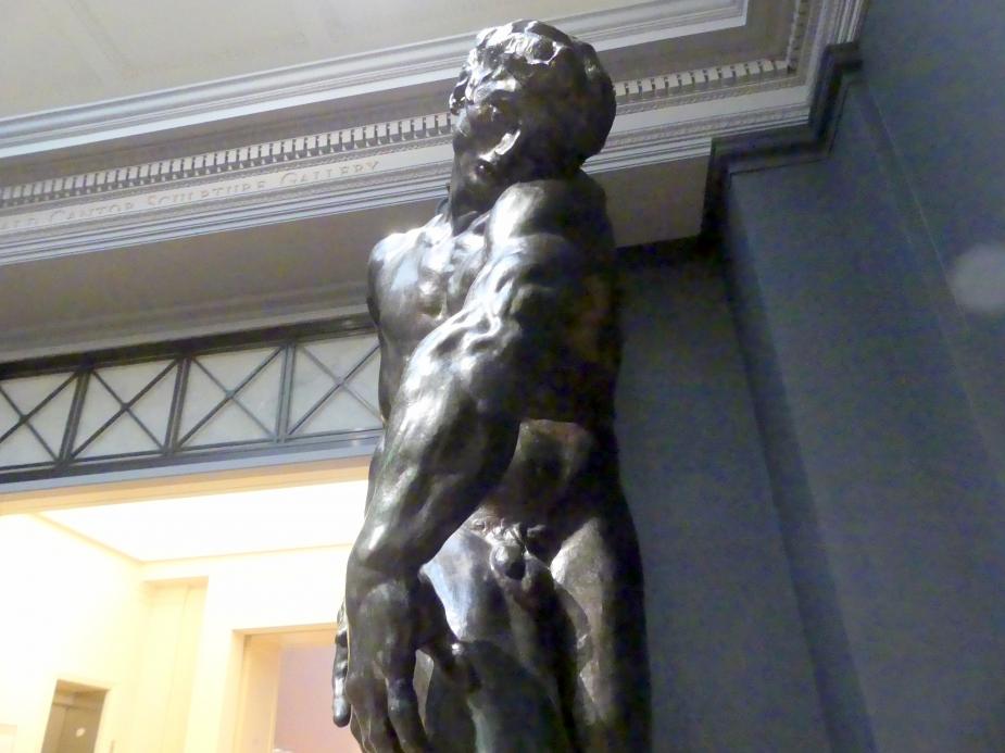 Auguste Rodin (1863–1917), Adam, New York, Metropolitan Museum of Art (Met), Saal 800, 1880–1881, Bild 3/5