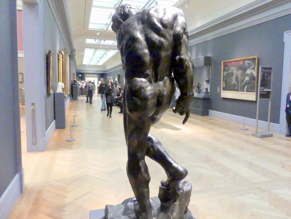 Auguste Rodin (1863–1917), Adam, New York, Metropolitan Museum of Art (Met), Saal 800, 1880–1881, Bild 4/5