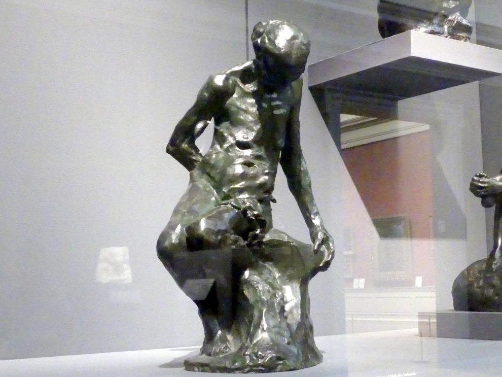 Auguste Rodin (1863–1917), Die alte Kurtisane, New York, Metropolitan Museum of Art (Met), Saal 800, um 1885, Bild 2/3
