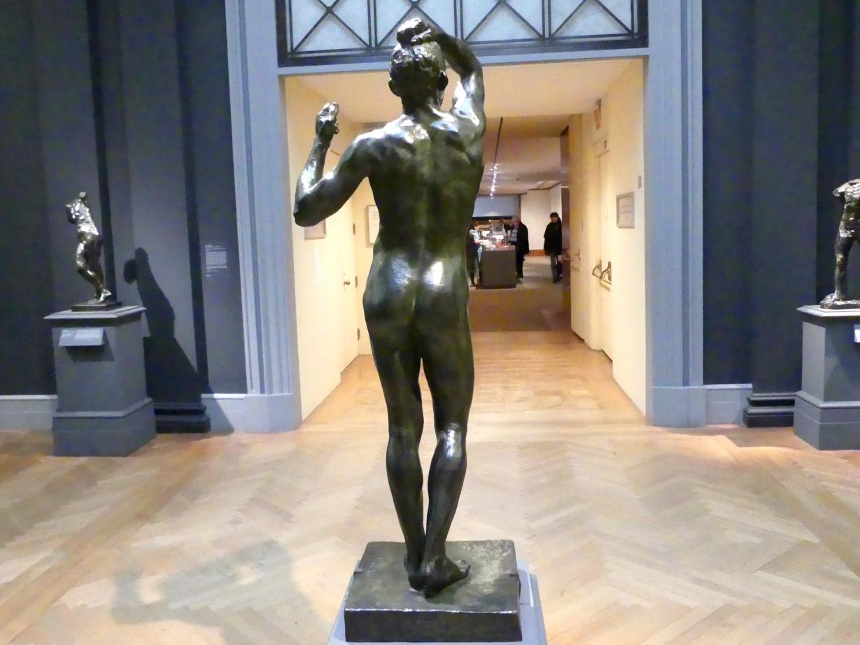 Auguste Rodin (1863–1917), Die Bronzezeit, New York, Metropolitan Museum of Art (Met), Saal 800, 1876, Bild 3/5