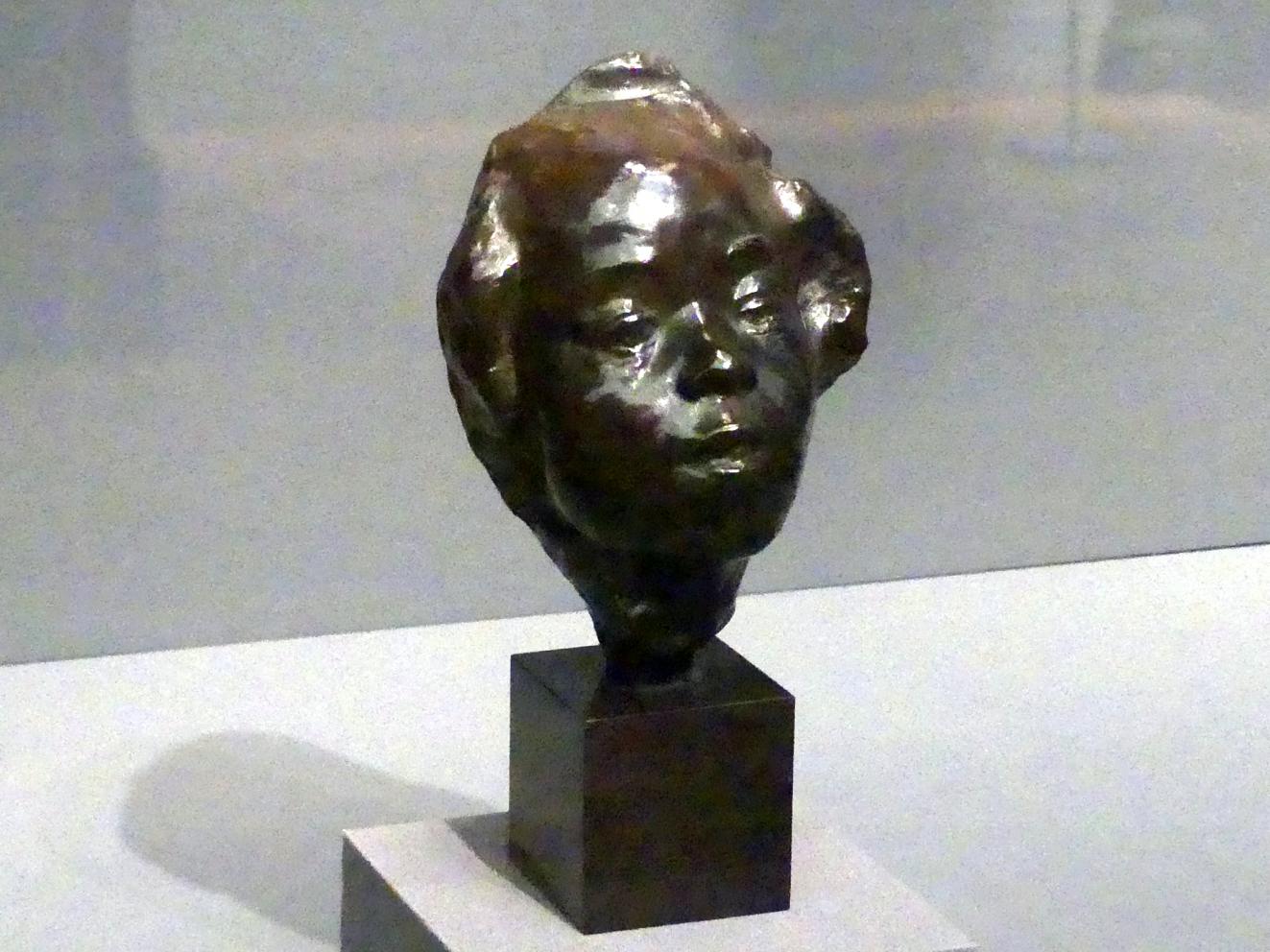 Auguste Rodin (1863–1917), Porträtbüste von Hanako (Ohta Hisa, 1868-1945), New York, Metropolitan Museum of Art (Met), Saal 800, 1908, Bild 2/3