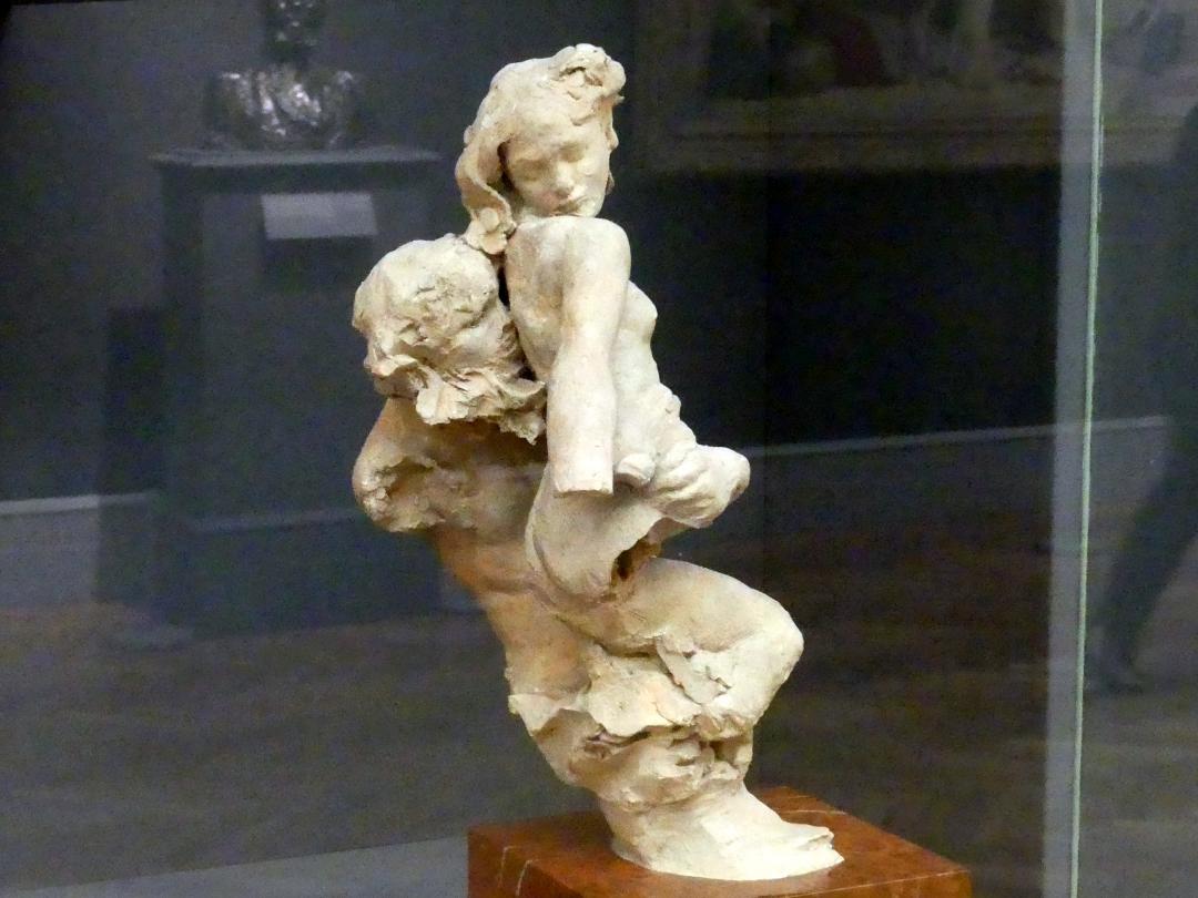 Auguste Rodin (1863–1917), Triton und Nereide, New York, Metropolitan Museum of Art (Met), Saal 800, um 1886–1893, Bild 3/4