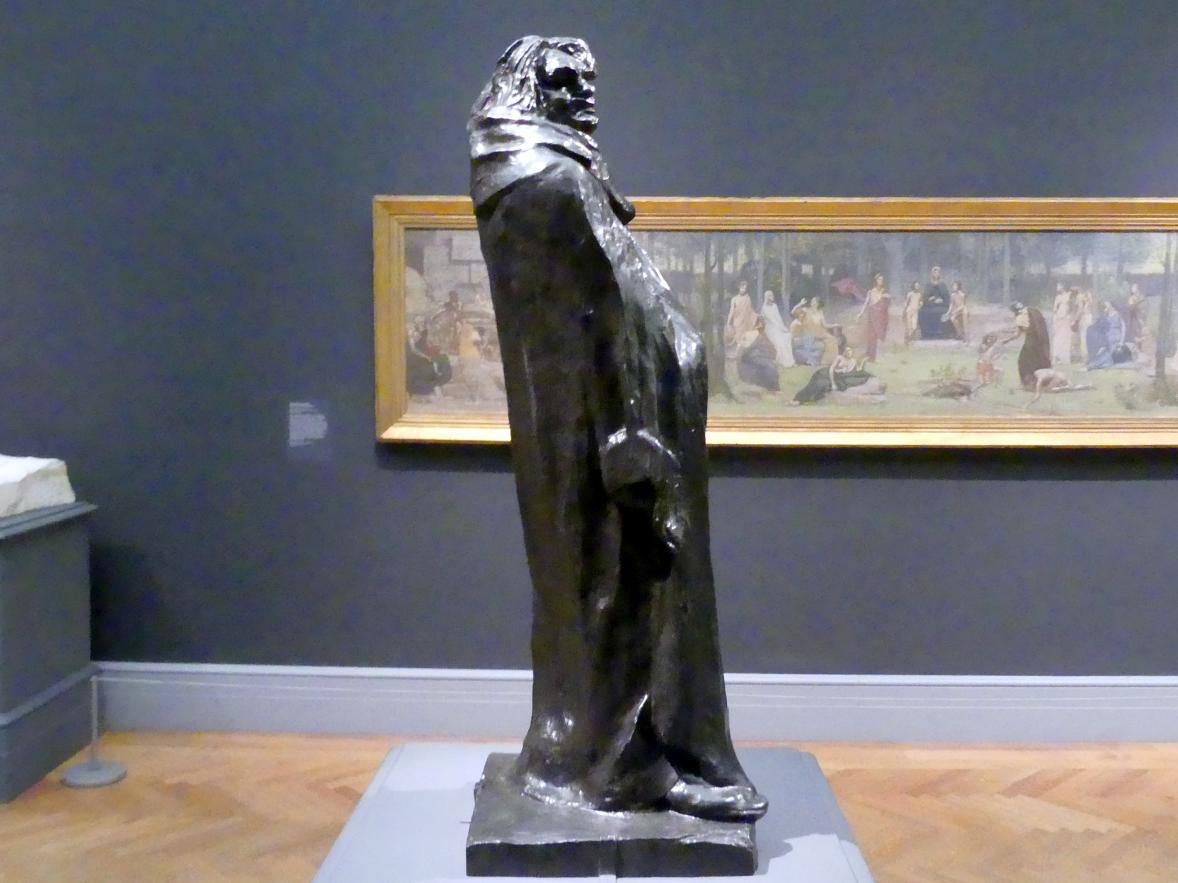 Auguste Rodin (1863–1917), Abschließende Studie zum Denkmal für Balzac, New York, Metropolitan Museum of Art (Met), Saal 800, 1897, Bild 2/5
