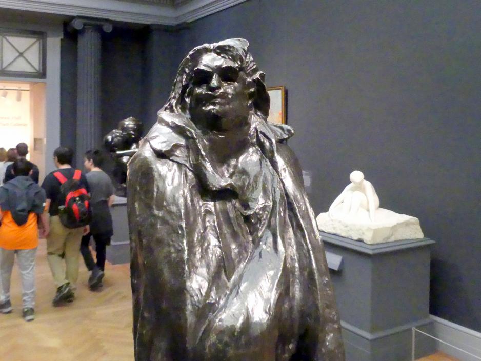Auguste Rodin (1863–1917), Abschließende Studie zum Denkmal für Balzac, New York, Metropolitan Museum of Art (Met), Saal 800, 1897, Bild 4/5