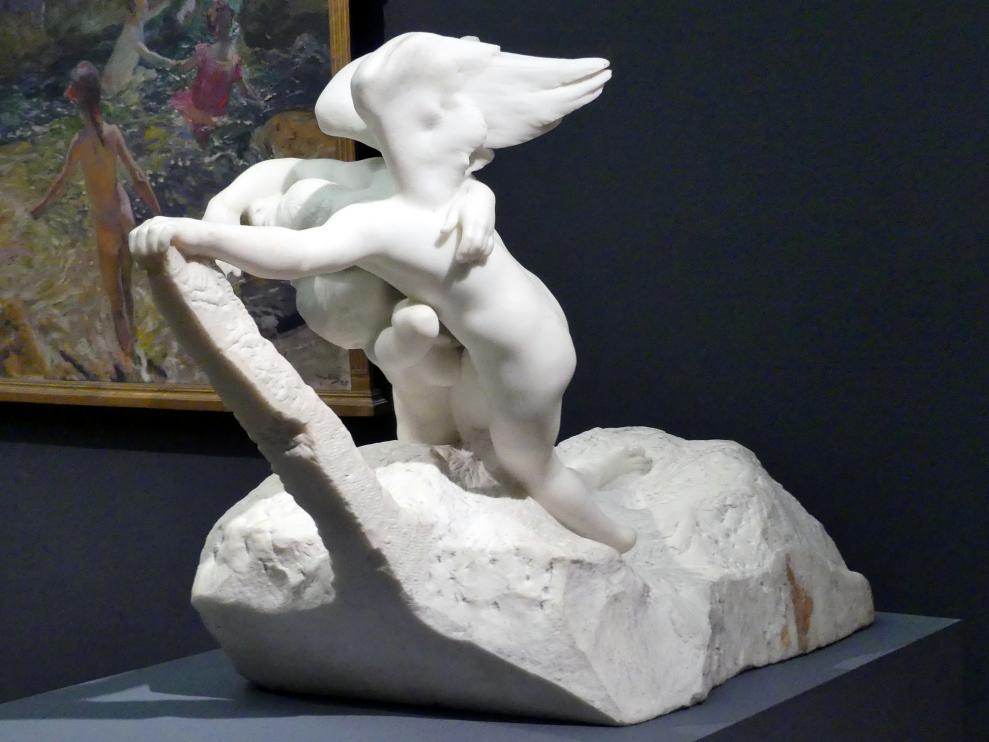 Auguste Rodin (1863–1917), Amor und Psyche, New York, Metropolitan Museum of Art (Met), Saal 800, vor 1893, Bild 3/7