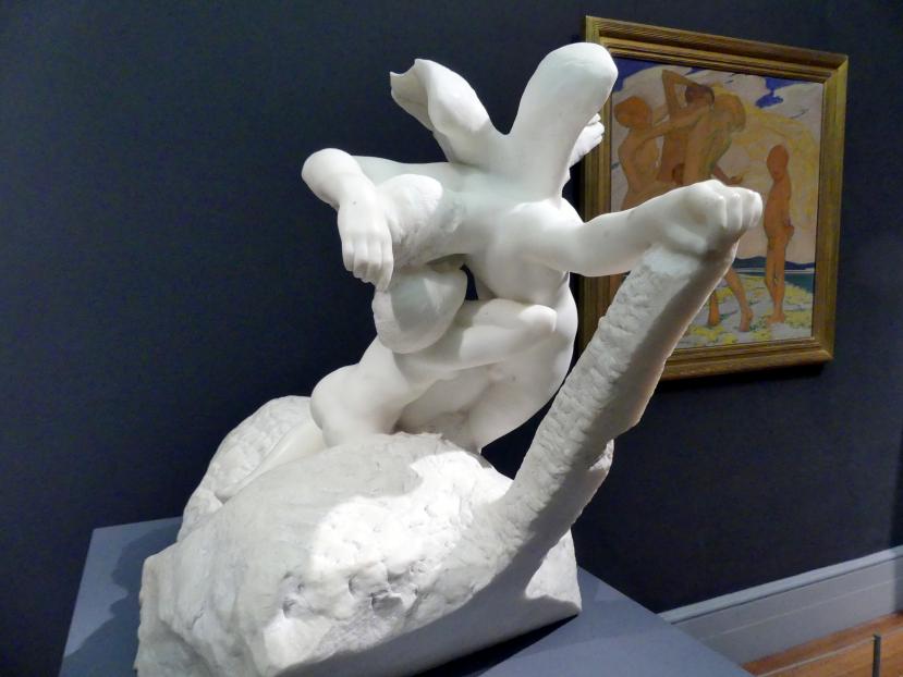 Auguste Rodin (1863–1917), Amor und Psyche, New York, Metropolitan Museum of Art (Met), Saal 800, vor 1893, Bild 5/7