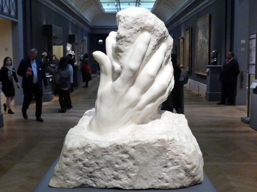 Auguste Rodin (1863–1917), Die Hand Gottes, New York, Metropolitan Museum of Art (Met), Saal 800, um 1896–1902, Bild 5/7