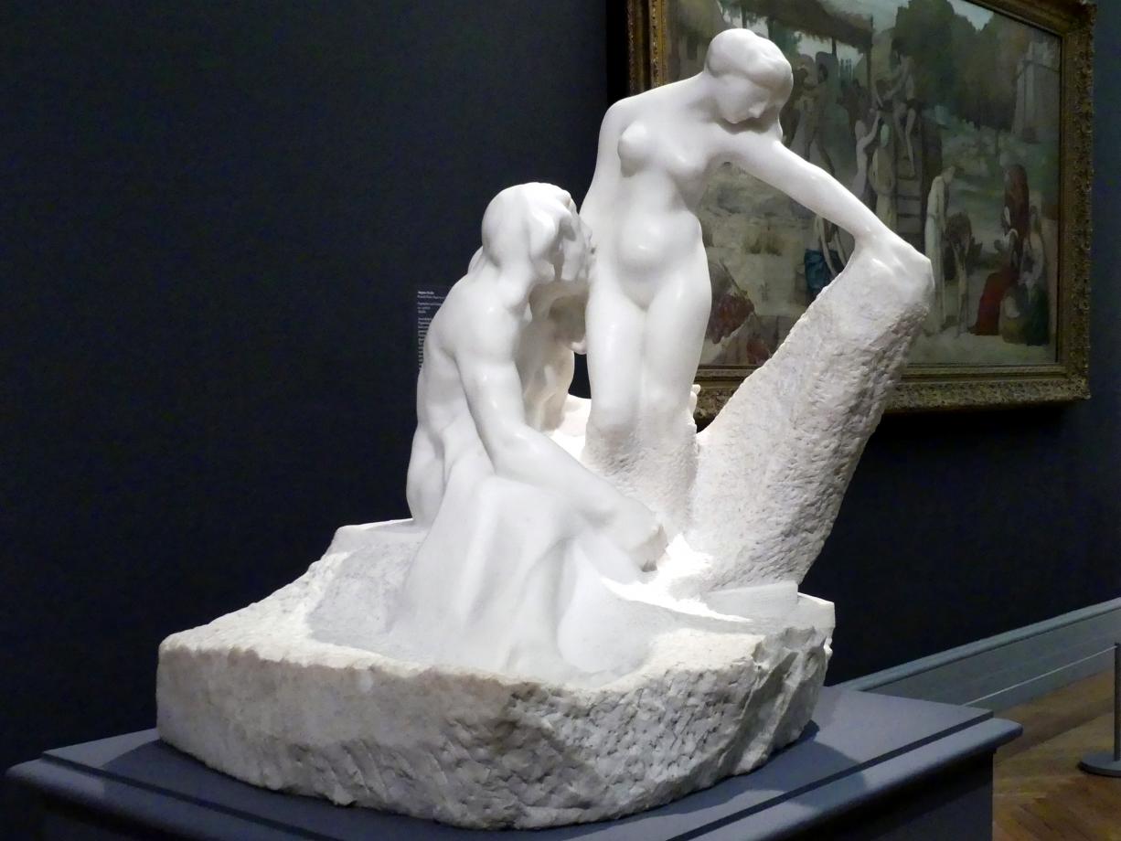 Auguste Rodin (1863–1917), Pygmalion und Galatea, New York, Metropolitan Museum of Art (Met), Saal 800, um 1908–1909, Bild 2/5