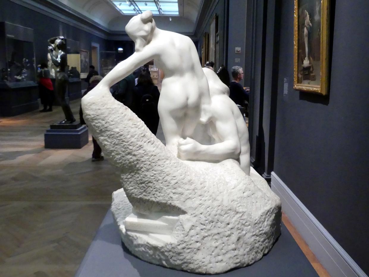 Auguste Rodin (1863–1917), Pygmalion und Galatea, New York, Metropolitan Museum of Art (Met), Saal 800, um 1908–1909, Bild 3/5