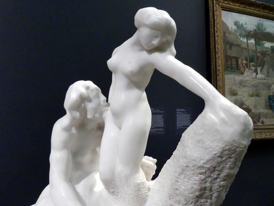 Auguste Rodin (1863–1917), Pygmalion und Galatea, New York, Metropolitan Museum of Art (Met), Saal 800, um 1908–1909, Bild 4/5