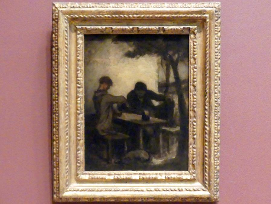 Honoré Daumier: Die Trinker, vor 1861