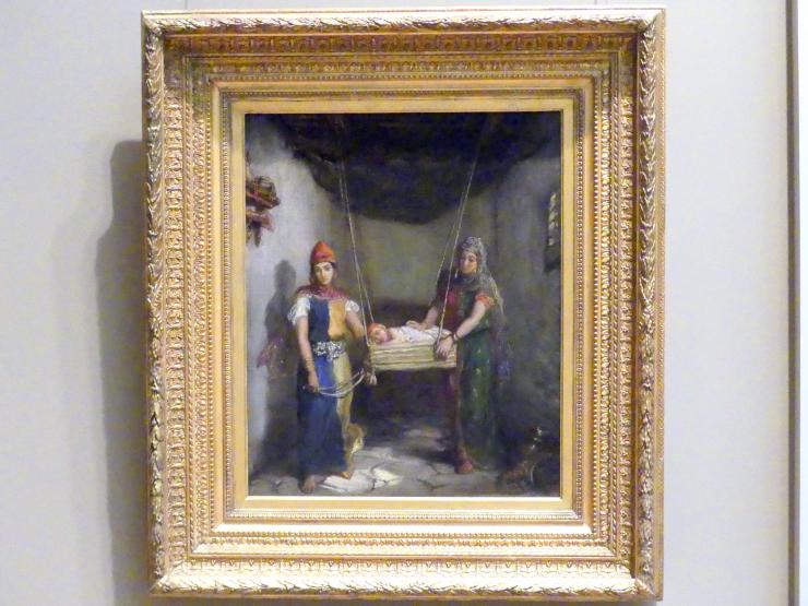 Théodore Chassériau (1851), Szene im jüdischen Viertel von Konstantinopel, New York, Metropolitan Museum of Art (Met), Saal 804, 1851