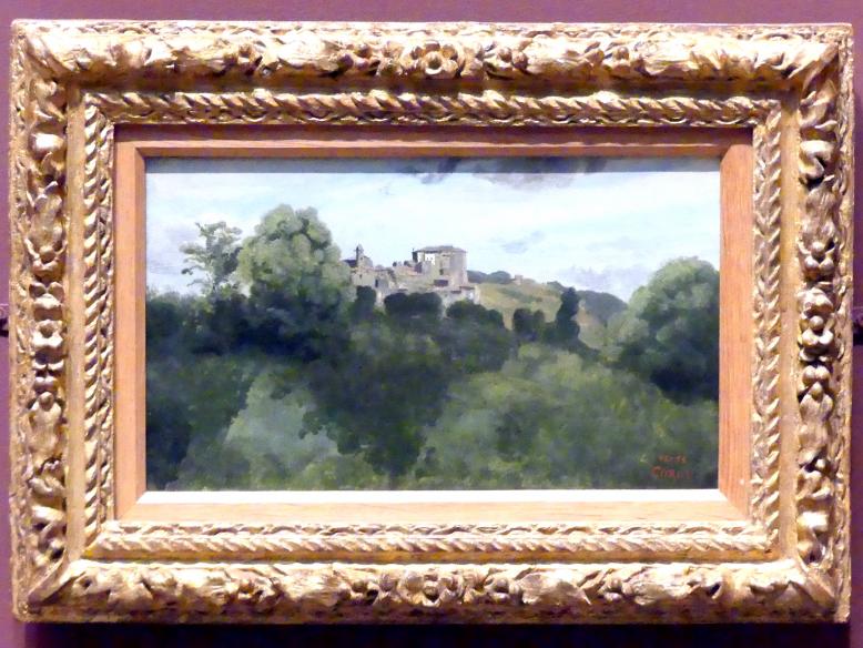 Jean-Baptiste Camille Corot (1823–1873): Blick auf Genzano, 1843