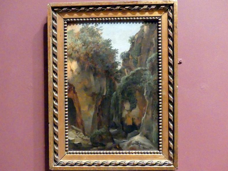 Édouard Bertin (1822–1826), Schlucht bei Sorrent, New York, Metropolitan Museum of Art (Met), Saal 805, nach 1821