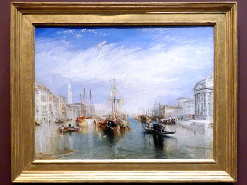 William Turner (Joseph Mallord William Turner): Venedig, von der Vorhalle der Kirche Santa Maria della Salute, um 1835