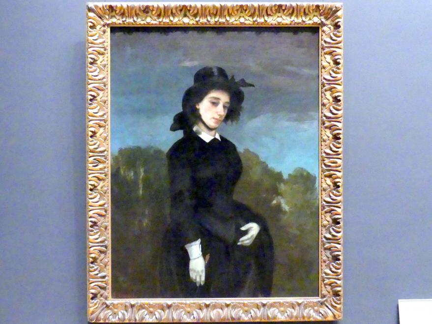 Gustave Courbet: Frau im Reitkostüm (L'Amazone), 1856