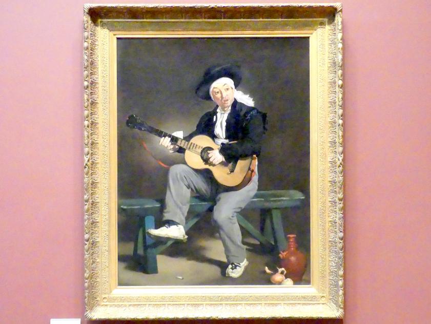 Édouard Manet (1855–1882), Spanischer Sänger, New York, Metropolitan Museum of Art (Met), Saal 810, 1860