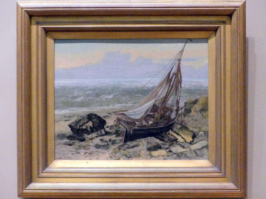 Gustave Courbet (1849–1874), Fischerboot, New York, Metropolitan Museum of Art (Met), Saal 812, 1865, Bild 1/2