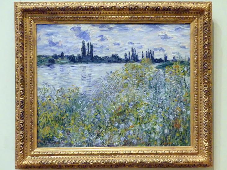 Claude Monet (1864–1925), Île aux Fleurs bei Vétheuil, New York, Metropolitan Museum of Art (Met), Saal 818, 1880