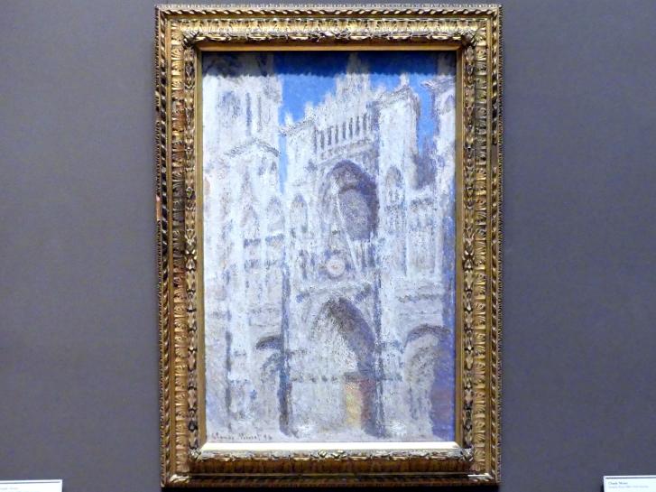 Claude Monet (1864–1925), Kathedrale von Rouen: Das Portal (Sonnenlicht), New York, Metropolitan Museum of Art (Met), Saal 819, 1894