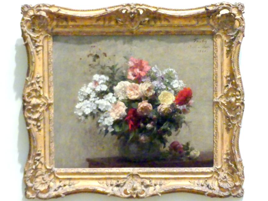 Henri Fantin-Latour (1858–1888), Sommerblumen, New York, Metropolitan Museum of Art (Met), Saal 824, 1880, Bild 1/2
