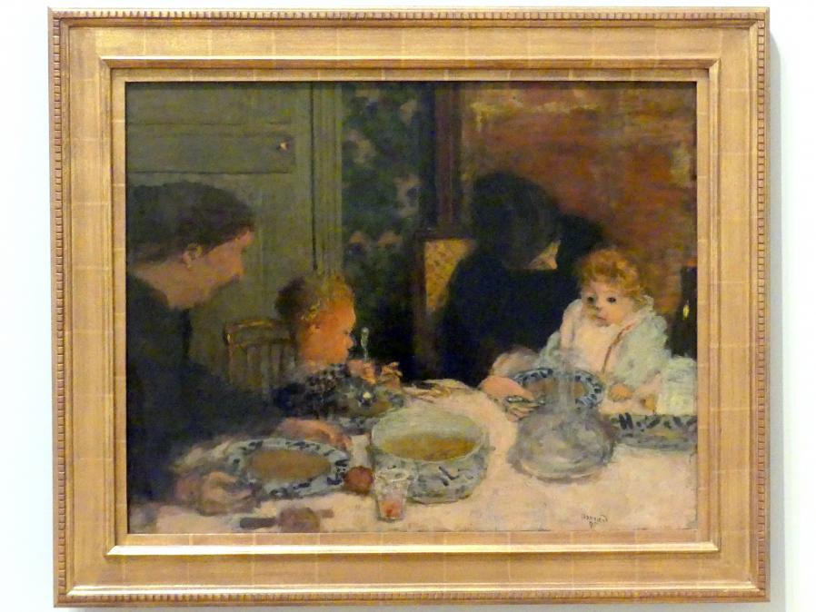 Pierre Bonnard (1893–1943), Die Mahlzeit der Kinder, New York, Metropolitan Museum of Art (Met), Saal 828, 1895