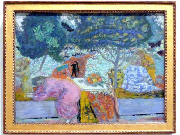 Pierre Bonnard (1893–1943), Morgens im Garten, New York, Metropolitan Museum of Art (Met), Saal 828, 1917