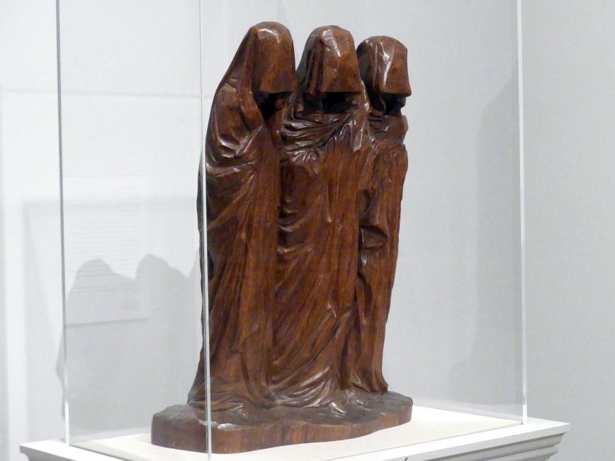 George Minne (1886–1901), Drei Heilige Frauen am Grab, New York, Metropolitan Museum of Art (Met), Saal 829, 1896, Bild 2/3