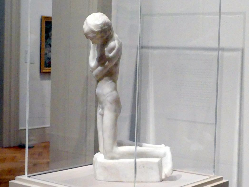 George Minne (1886–1901), Kleiner kniender Junge, New York, Metropolitan Museum of Art (Met), Saal 829, 1896, Bild 2/6