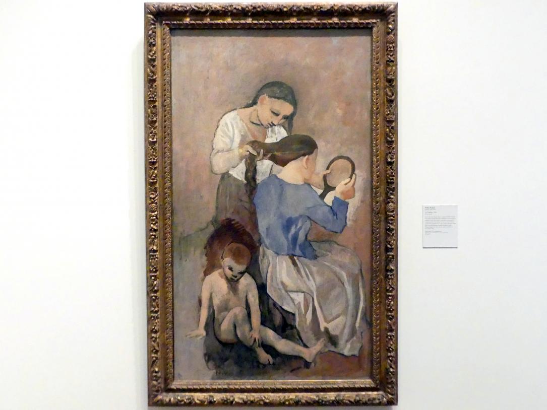 Pablo Picasso (1897–1972), Bei der Toilette (La coiffure), New York, Metropolitan Museum of Art (Met), Saal 830, 1906