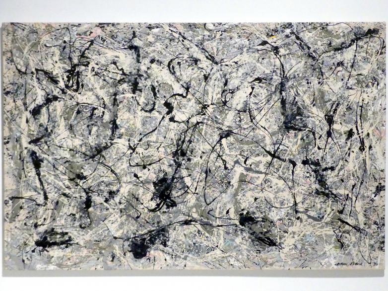 Jackson Pollock (1941–1953), Nummer 28, 1950, New York, Metropolitan Museum of Art (Met), Saal 919, 1950, Bild 1/2