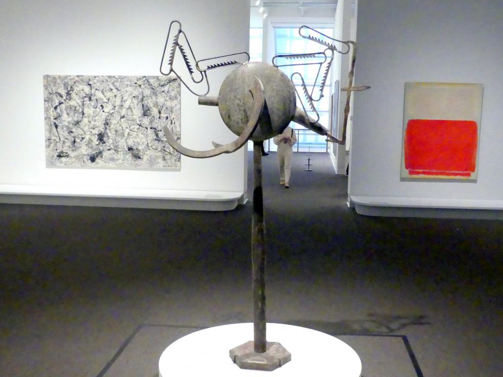 David Smith (1945–1963), Tanktotem II, New York, Metropolitan Museum of Art (Met), Saal 919, 1952–1953