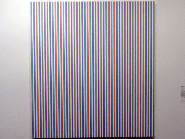Bridget Riley (1973–2012), Elysium, New York, Metropolitan Museum of Art (Met), Saal 922-923, 1973, Bild 1/2